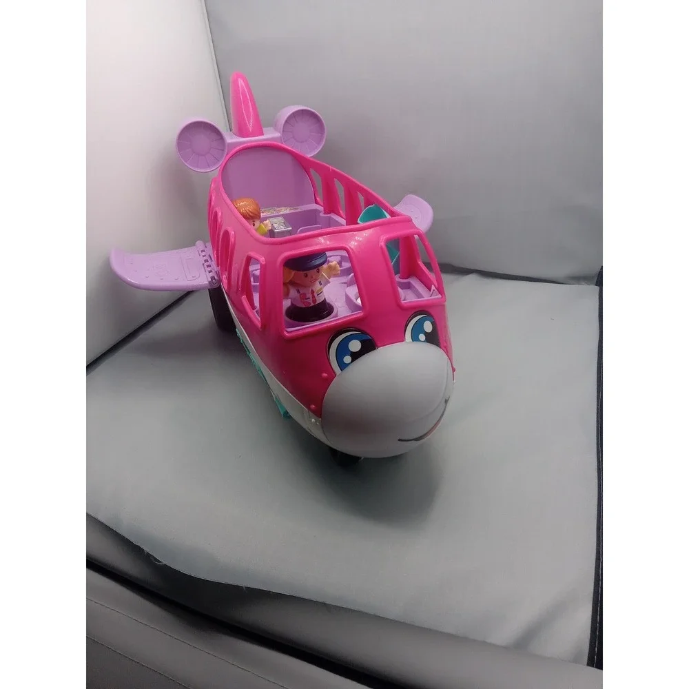 Fisher-Price Little People Barbie Toddler Toy Little Dream Plane 2 People